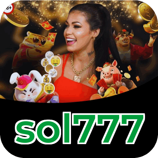 Passo a passo visual mostrando processo de download e instalação do aplicativo sol777